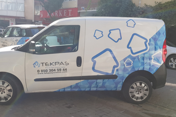 Teppaş Doblo araba giydirme