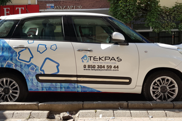 Teppaş Fiat 500 arac giydirme