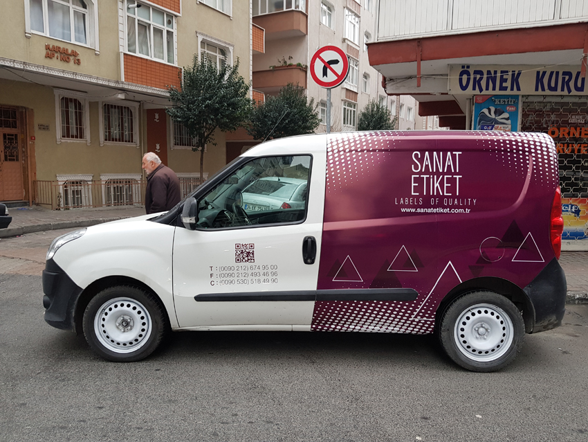 kurumsal araç reklam kaplama istanbul çalışması