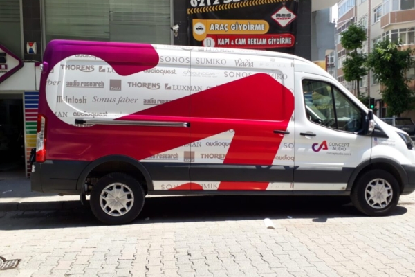 araç reklam logosu giydirme ticari panelvan araç giydirme ve araç reklam logosu kaplama