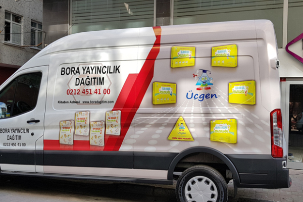 bora yayın arac reklam giydirme