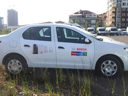 Bosch filo araç giydirme projesi