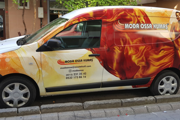 moda ossa arac komple reklam kaplama