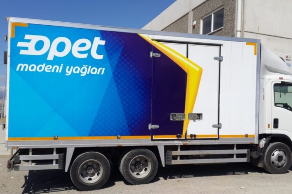 opet kamyonet giydirme
