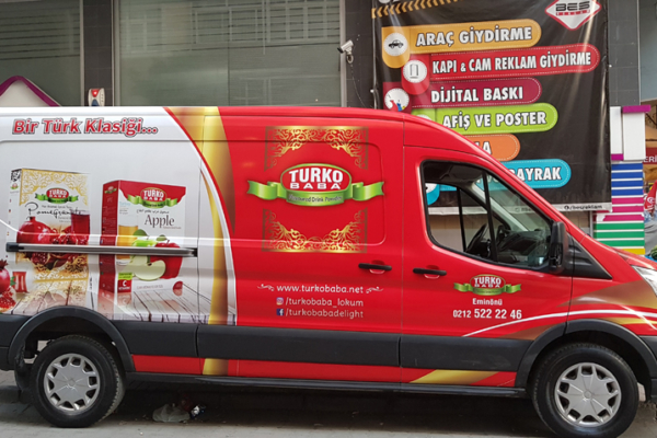 ticari araç reklam giydirme