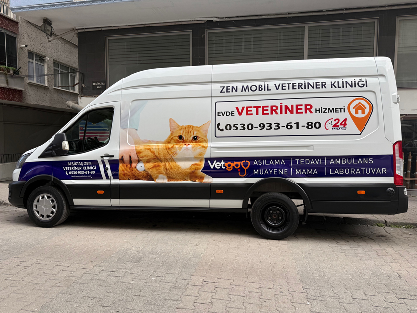 ford transit ticari araç logo kaplama