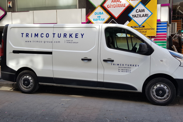 trimco araba yazı