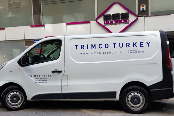 trimco araba yazıları