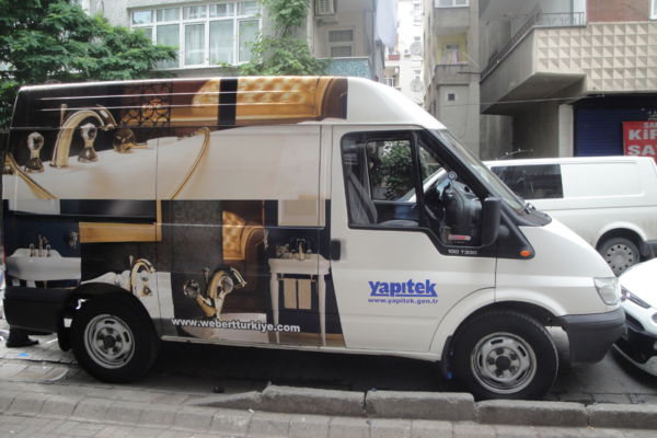 yapıtek araba reklam logo kaplama