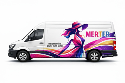 Merter araç giydirme ve ticari araç reklam kaplama hizmeti